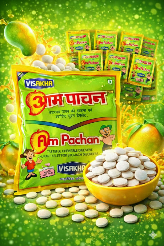 Am Pachan Digestive Churan Tablets – Sweet & Sour