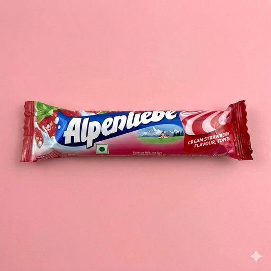 Alpenliebe strawberry flavour