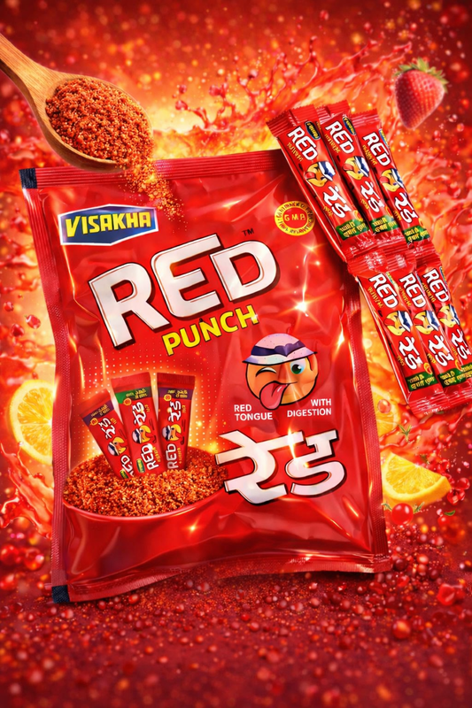 Red Punch Digestive Candy – Sweet & Sour Churan
