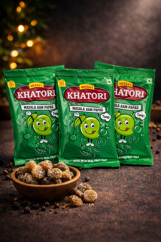Khatori Masala Aam Papad – Tangy Raw Mango Candy (Box & Pack Options)