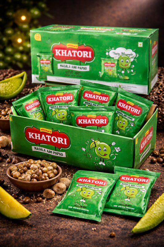 Khatori Masala Aam Papad – Tangy Raw Mango Candy (Box & Pack Options)